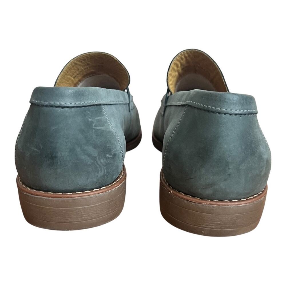 Sandro Moscoloni Fred Leather Penny Slip On Loafers Men Size 10.5 D - Picture 4 of 10